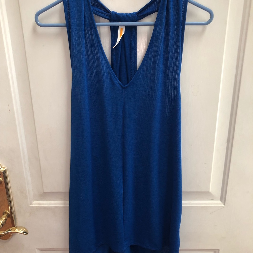 Blue Tank Top
